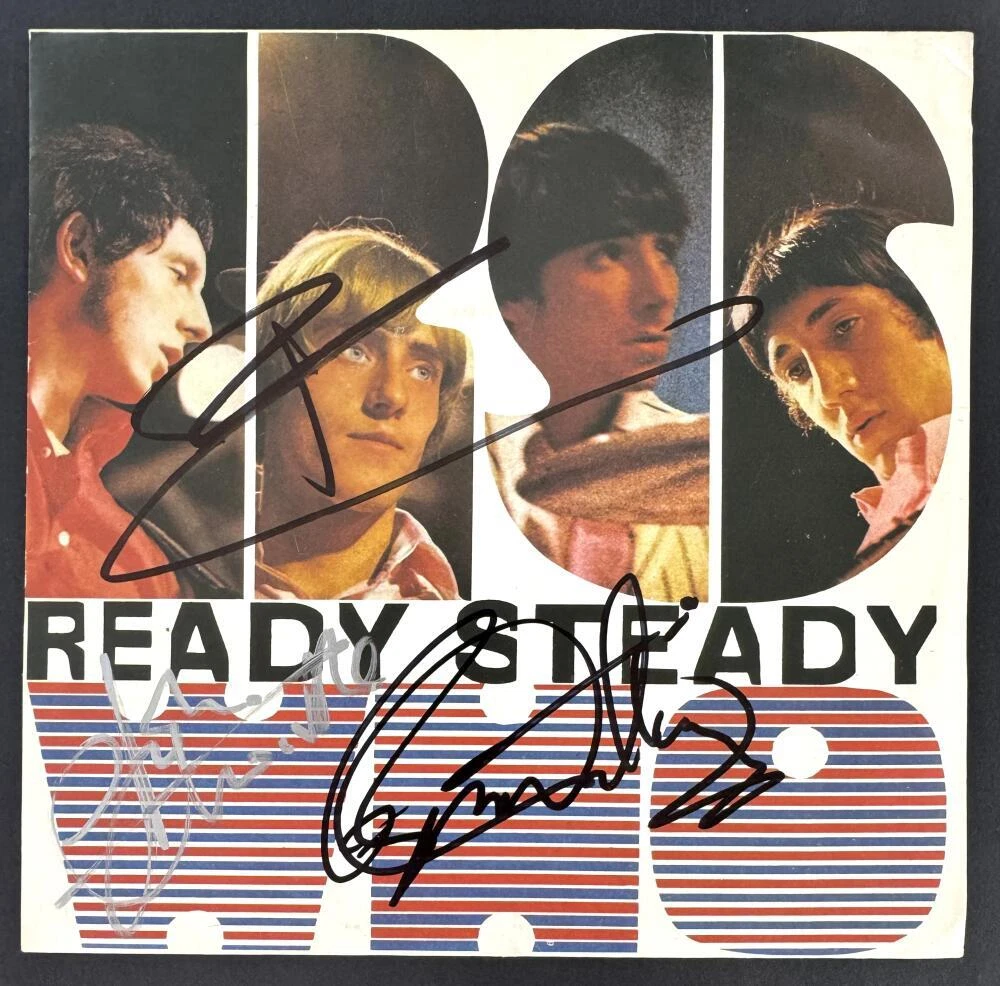 John Entwistle Daltrey Townshend Signed Autograph 45 RMP Vinyl Record w/ Beckett