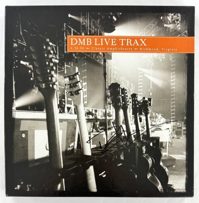 Dave Matthews Signed Autograph DMB Live Trax Richmond VA Album Boxed Set Beckett
