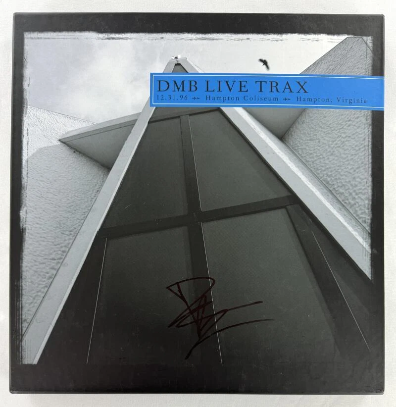 Dave Matthews Signed Autograph DMB Live Trax Hampton Col Album Boxed Set Beckett