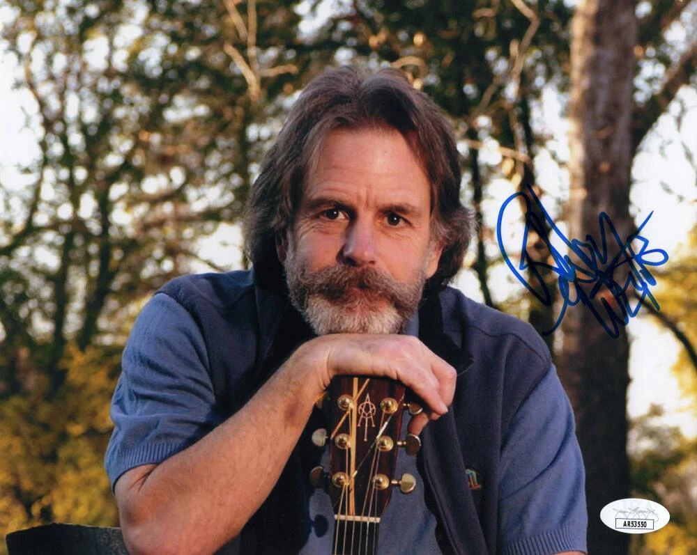 Bob Weir Grateful Dead Signed Autograph 8x10 Photo - Aoxomoxoa Live/Dead JSA COA