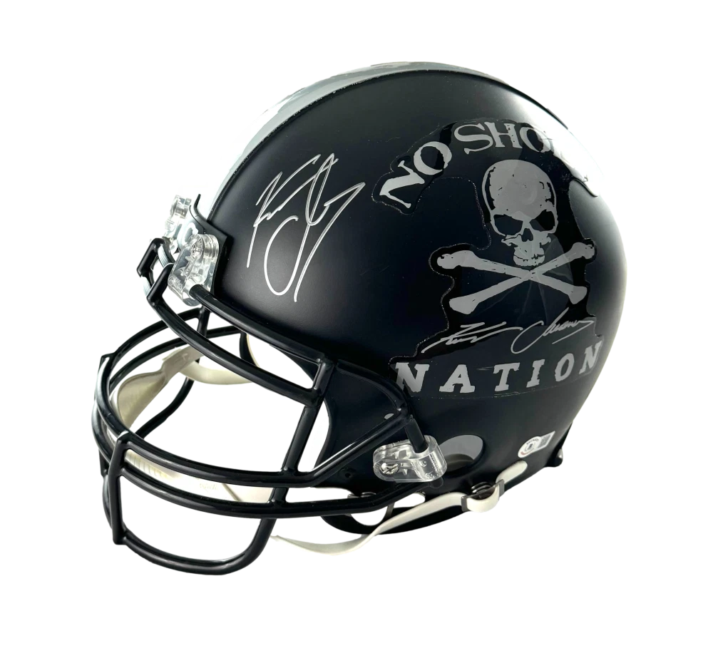 Kenny Chesney Signed Autograph No Shoes Nation Full Size Football Helmet Beckett