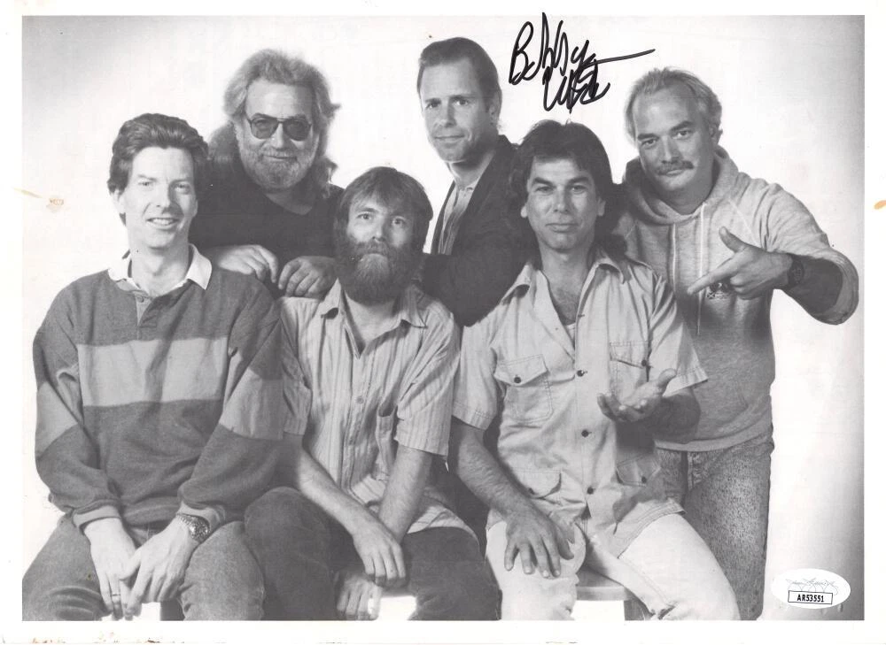 Bob Weir Grateful Dead Signed Autograph 8x11 Magazine Photo w/ JSA COA