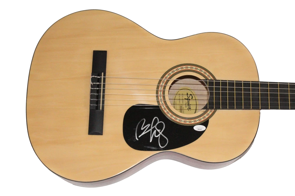 Brad Paisley Signed Autograph Fender Acoustic Guitar - Time Well Wasted JSA COA
