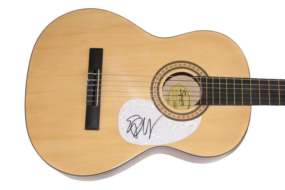 ERNEST Keith Smith Signed Autograph Fender Acoustic Guitar  Flower Shops JSA COA