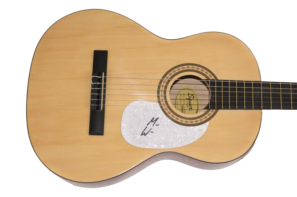 Morgan Wallen Signed Autograph Fender Acoustic Guitar - Dangerous w/ JSA COA