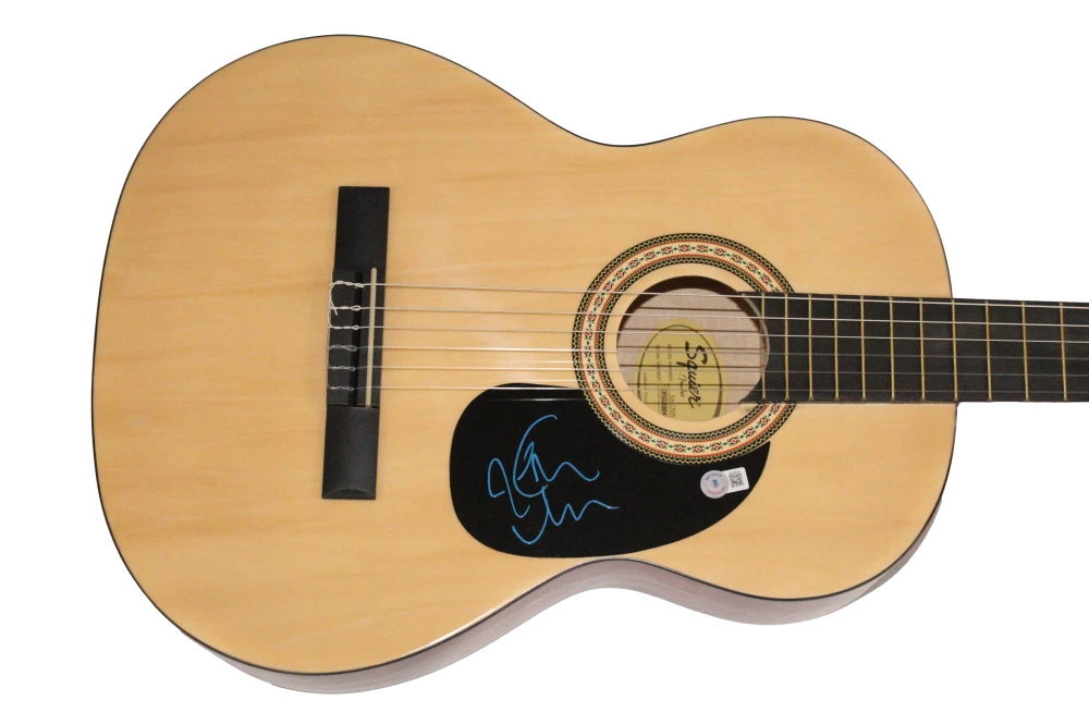 Keith Urban Signed Autograph Fender Acoustic Guitar - Country Music Beckett COA