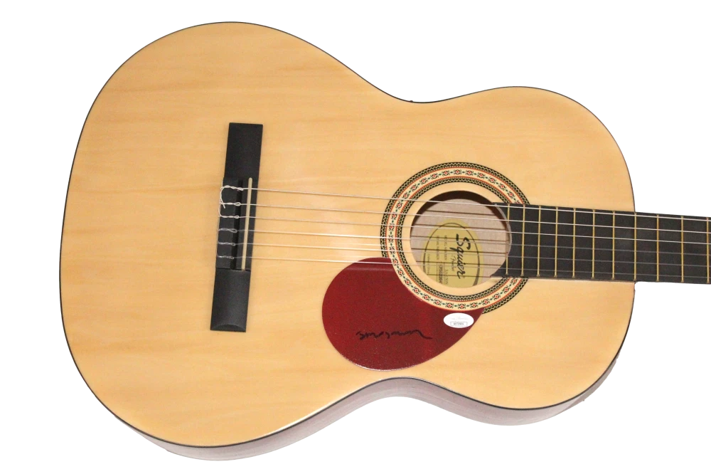 James Murphy LCD Soundsystem Signed Autograph Fender Acoustic Guitar w/ JSA COA