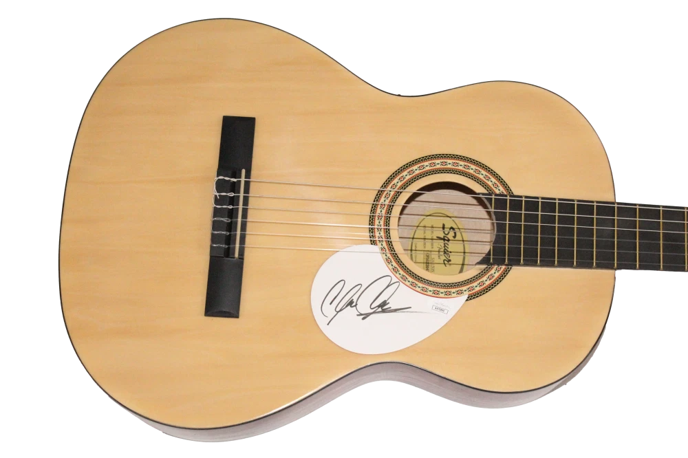 Clarence Clemons Signed Autograph Acoustic Guitar Bruce Springsteen Band JSA COA