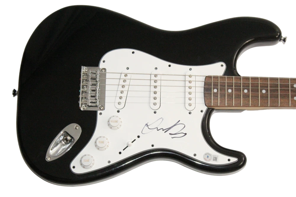 Justin Bieber Signed Autograph Fender Electric Guitar Believe Purpose w/ Beckett