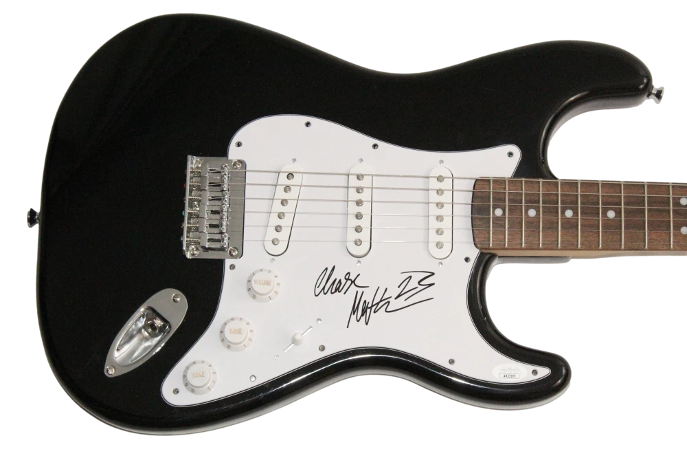 Chase Matthew Signed Autograph Full Size Fender Electric Guitar w/ JSA COA
