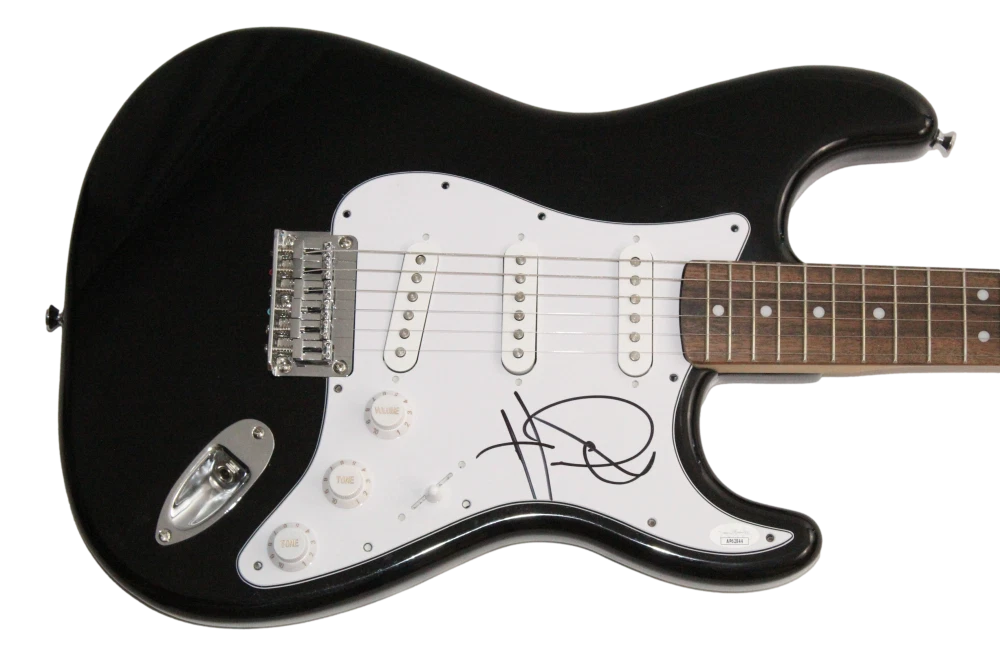 Michael Wilson Hardy Signed Autograph Fender Electric Guitar w/ JSA COA