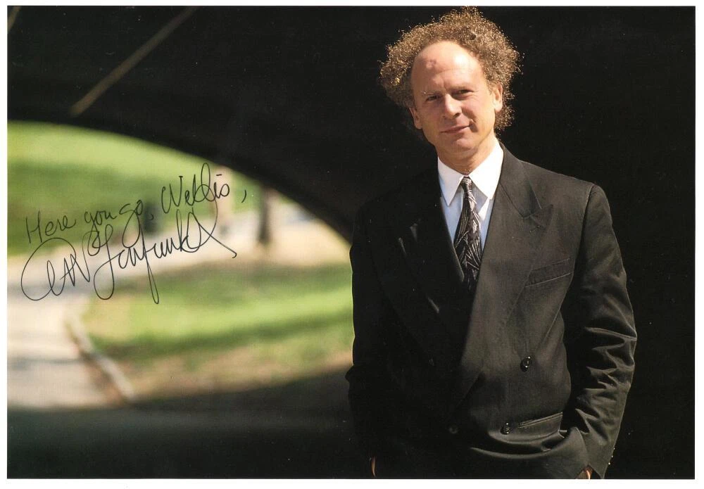 Art Garfunkel Signed Autograph 5.5x8 Photo - Paul Simon collaborator Beckett COA