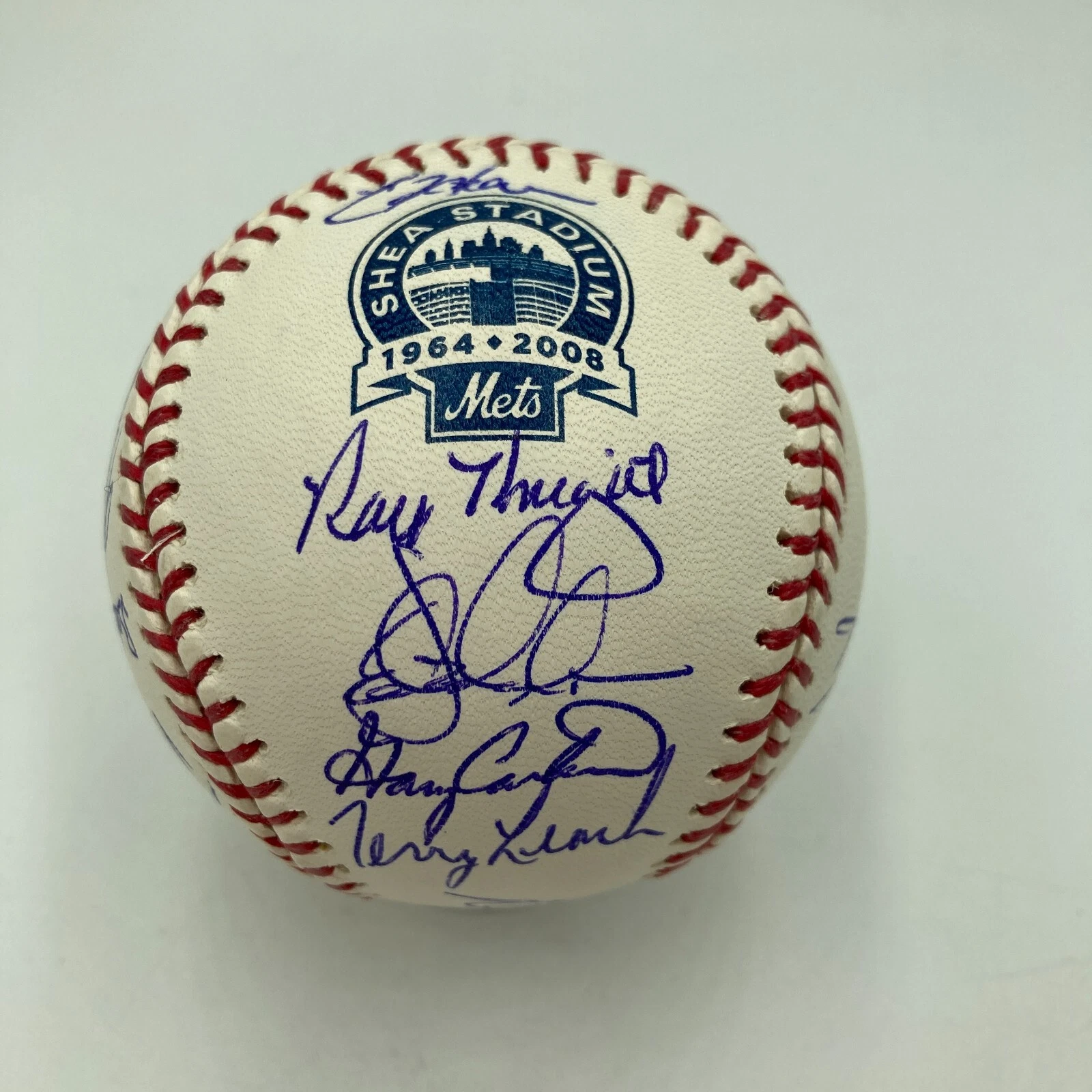 1986 New York Mets World Series Champs Team Signed MLB Authenticated Hologram