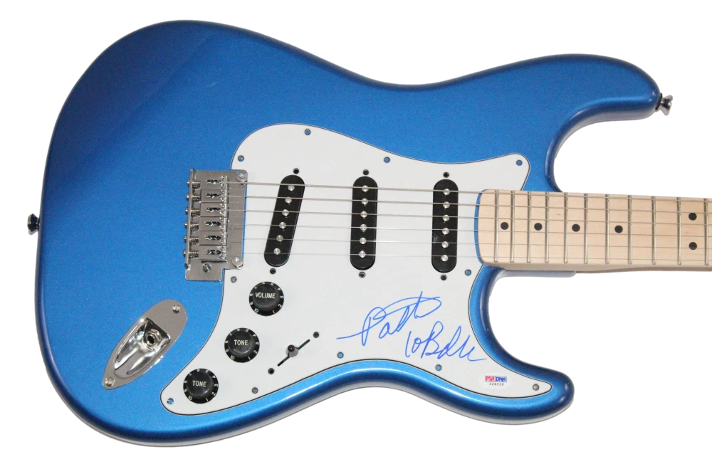 Patti LaBelle Signed Autograph Full Size Blue Fender Stratocaster Guitar PSA COA