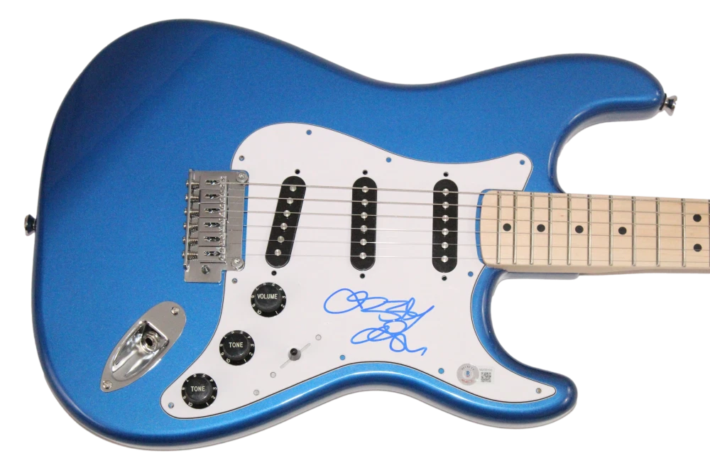 Ozzy Osbourne Black Sabbath Signed Autograph Stratocaster Guitar w/ Beckett COA