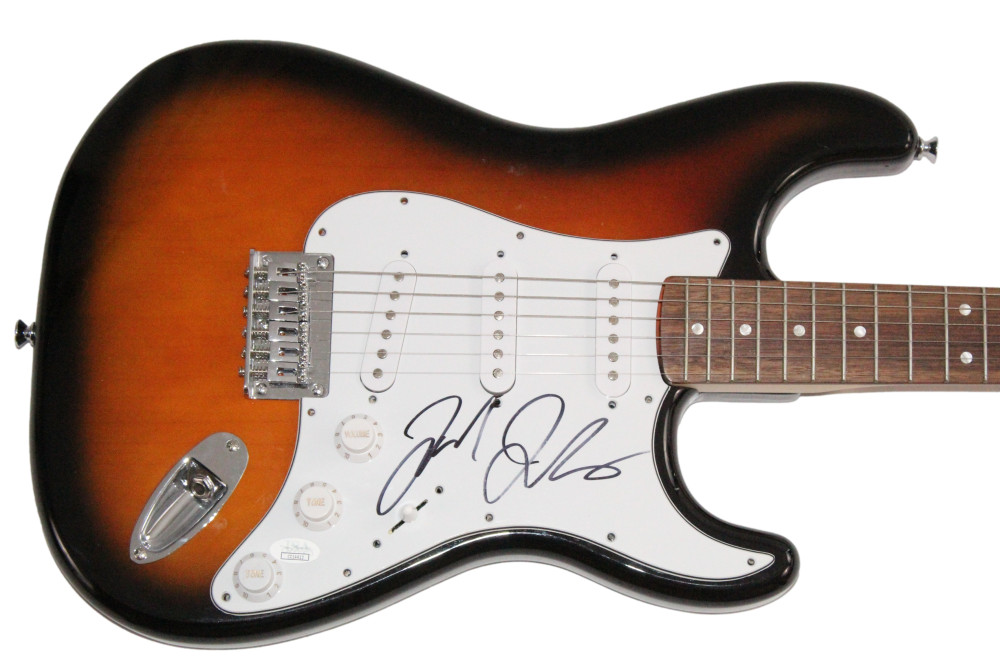 Jack Johnson Signed Autograph Fender Electric Guitar - In Between Dreams JSA COA