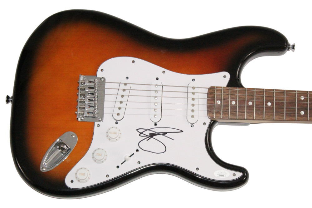 Riley Green Signed Autograph Fender Electric Guitar - Country Music Stud JSA COA