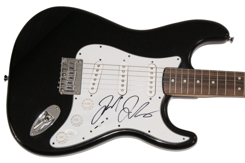 Jack Johnson Signed Autograph Fender Stratocaster Electric Guitar w/ JSA COA