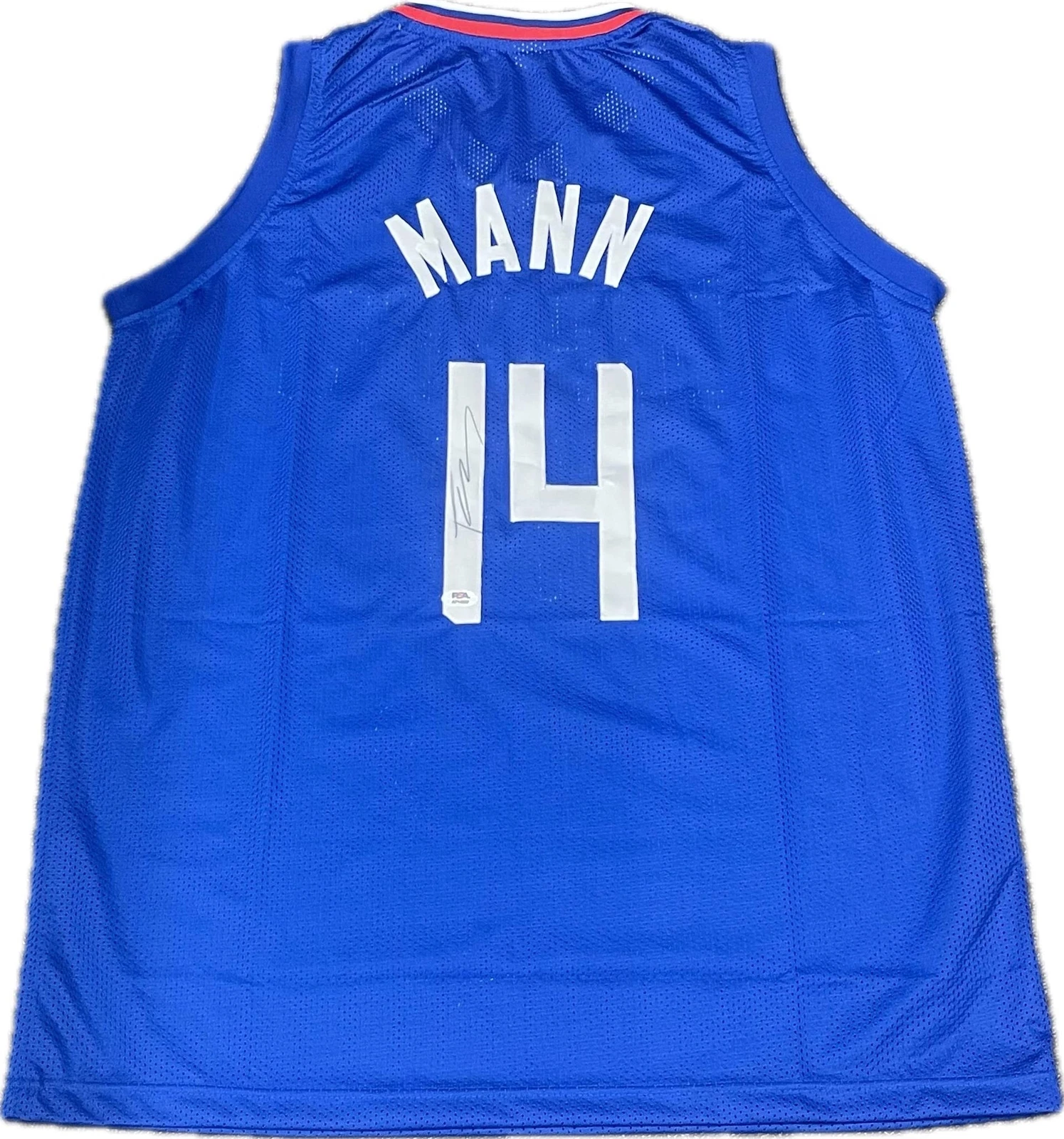 Terance Mann Signed Jersey PSA/DNA Los Angeles Clippers Autographed