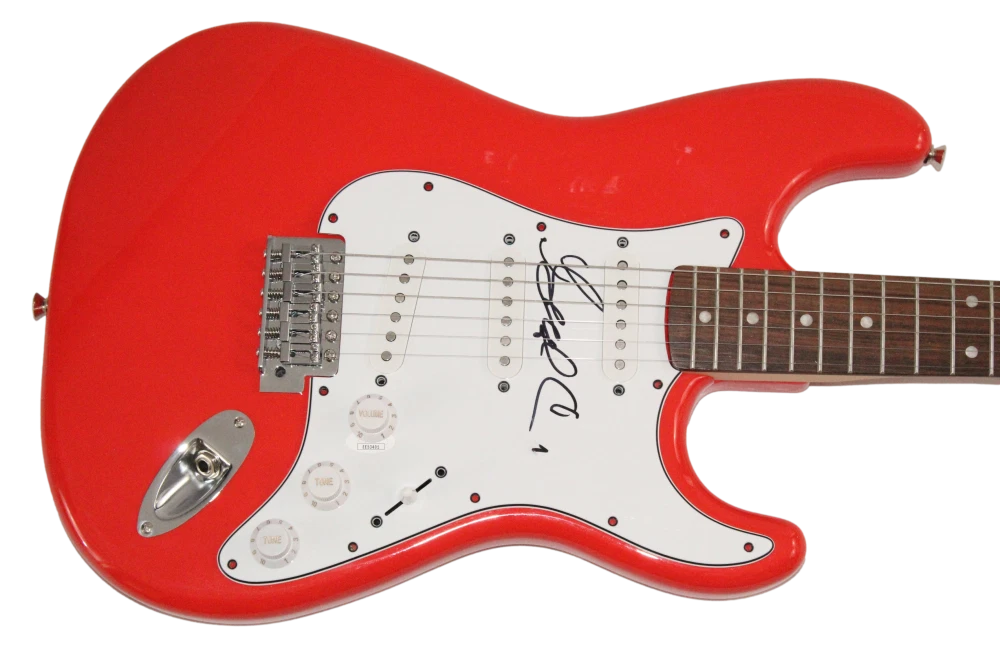 George Clinton Signed Autograph Fender Stratocaster Electric Guitar w/ JSA COA