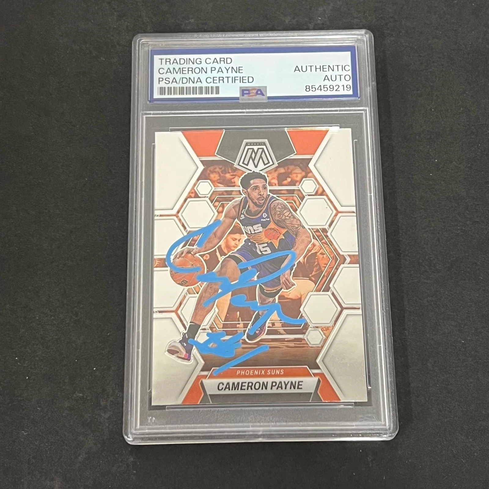 2022-2023 Panini Mosaic #169 CAMERON PAYNE Signed Card AUTO PSA Slabbed