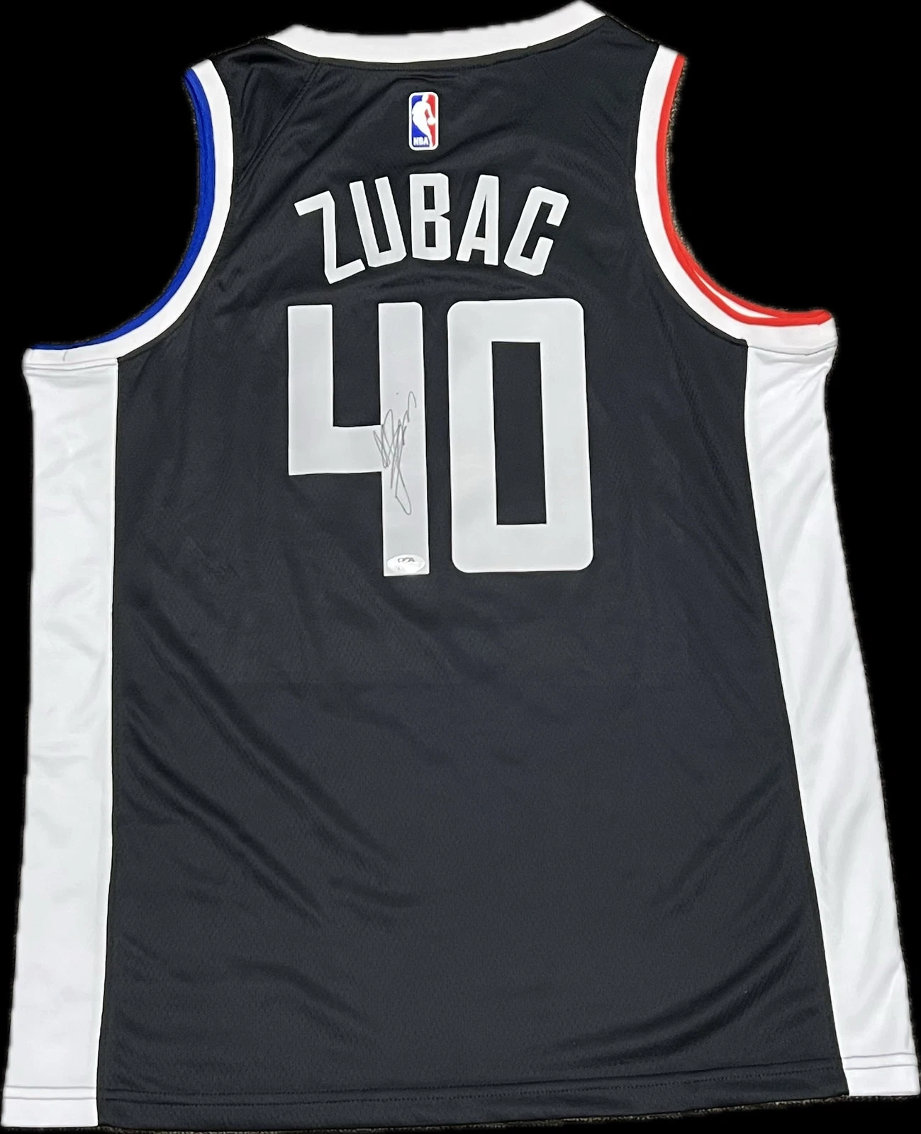 Ivica Zubac Signed Jersey PSA Los Angeles Clippers Autographed