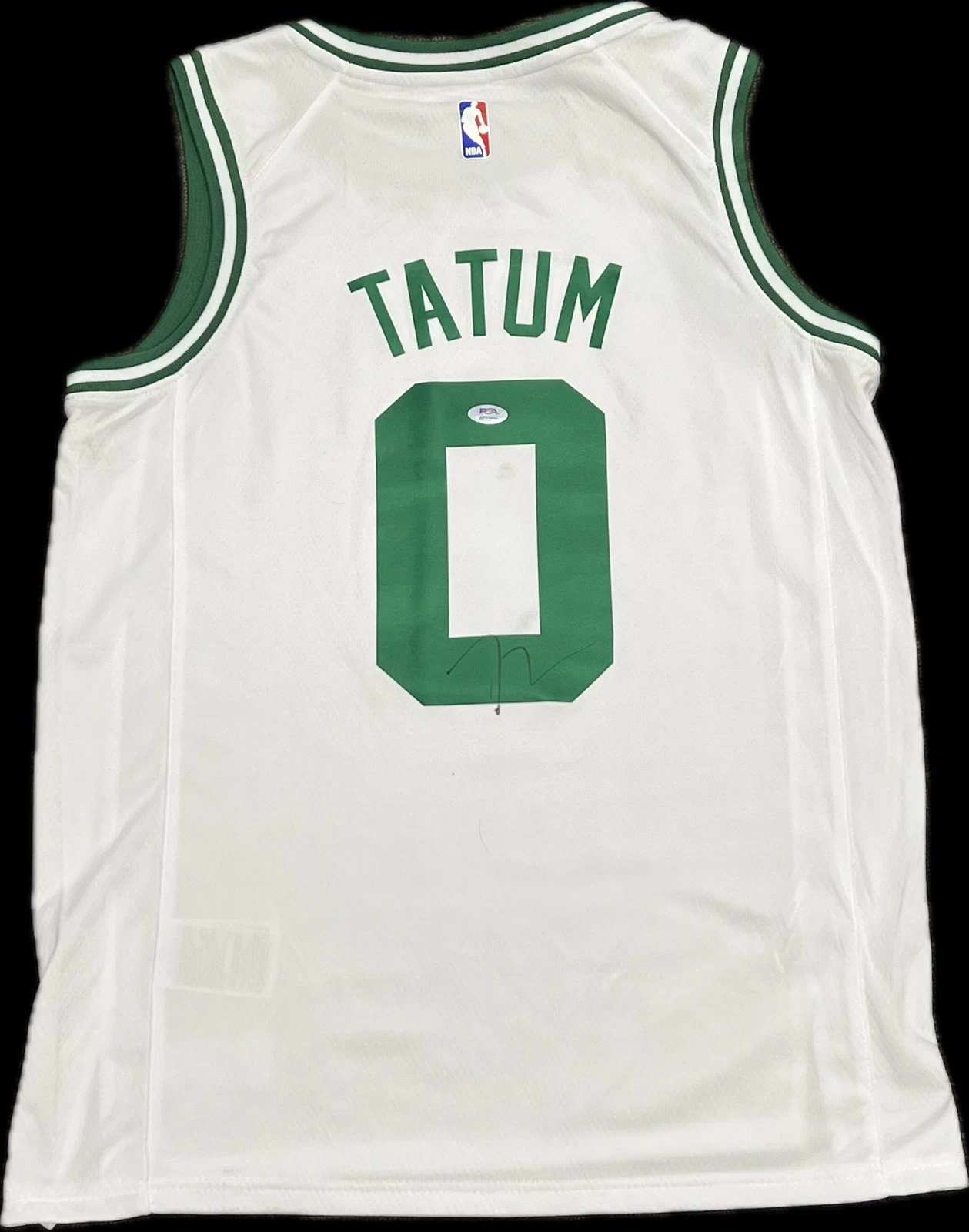 Jayson Tatum Signed Jersey PSA Boston Celtics Autographed