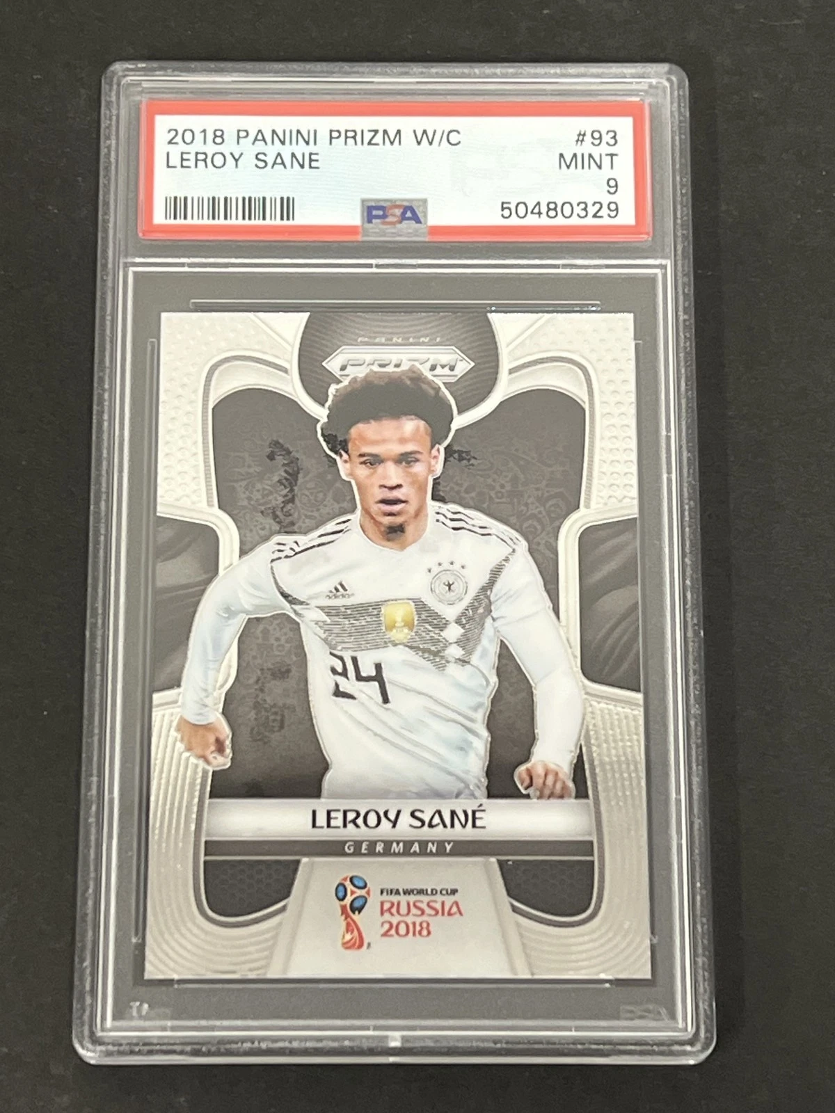 2018 Panini Prizm World Cup #93 Leroy Sane PSA 9