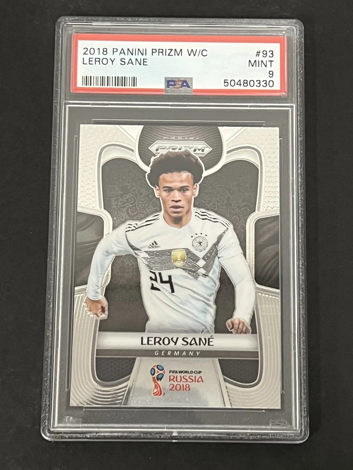 2018 Panini Prizm World Cup #93 Leroy Sane PSA 9