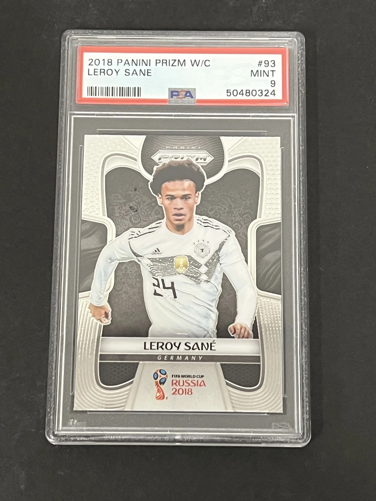 2018 Panini Prizm World Cup #93 Leroy Sane PSA 9