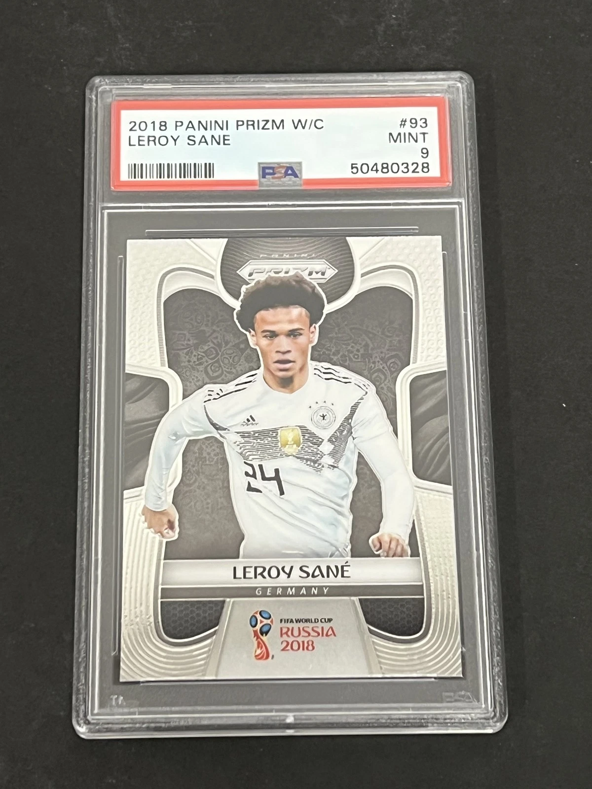 2018 Panini Prizm World Cup #93 Leroy Sane PSA 9