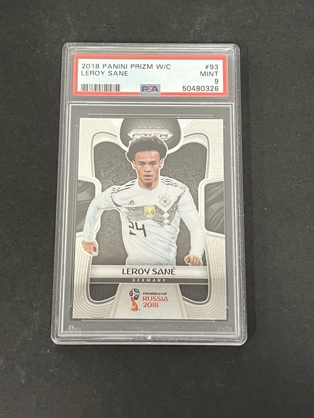 2018 Panini Prizm World Cup #93 Leroy Sane PSA 9