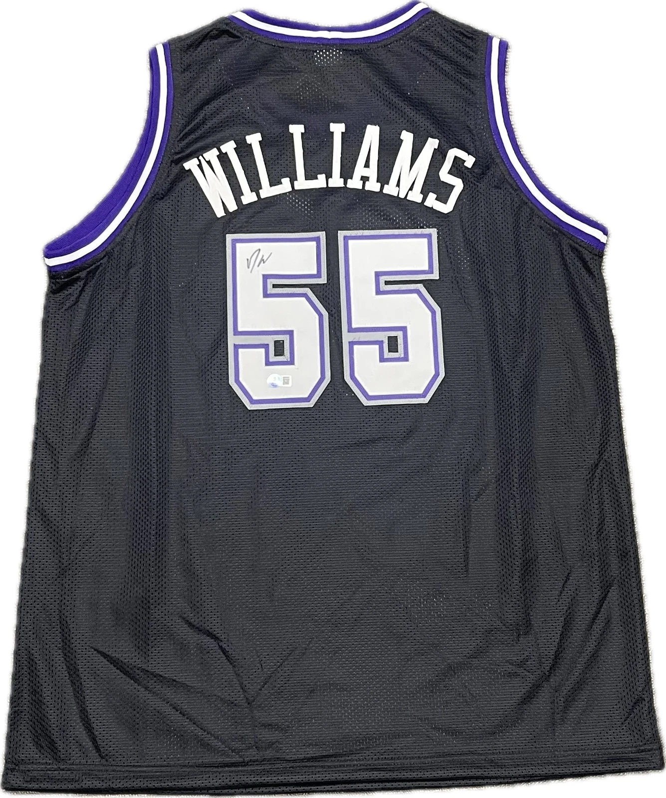 Jason Williams Signed Jersey BAS Sacramento Kings Autographed