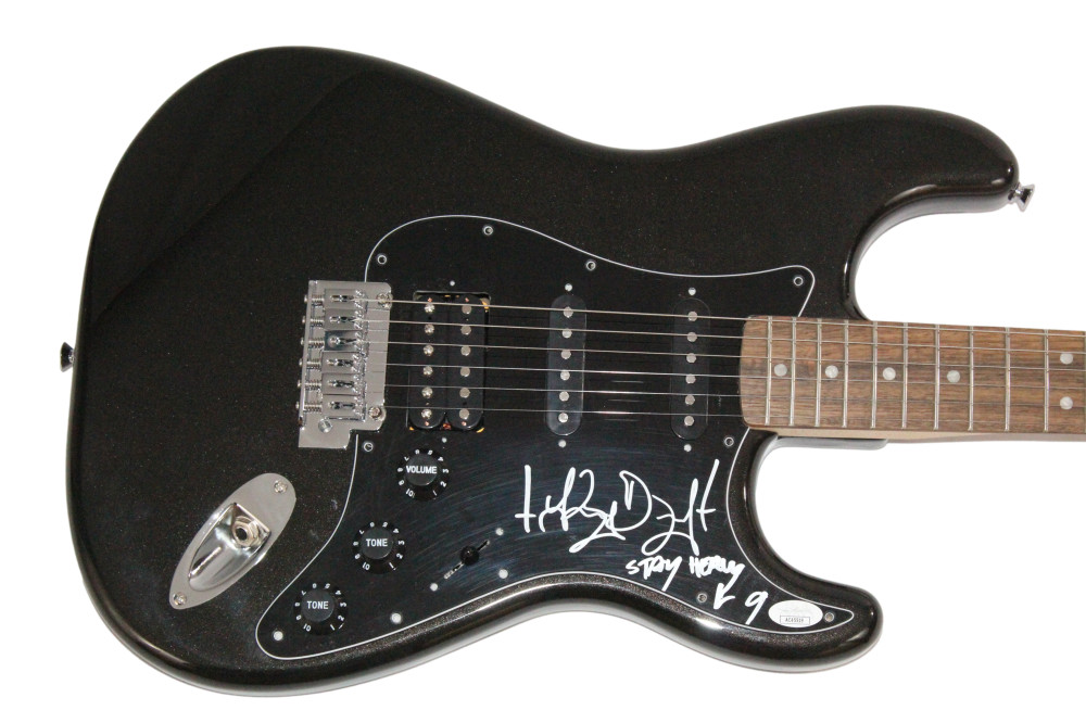 King Diamond Mercyful Fate Signed Autograph Fender Electric Guitar w/ JSA COA