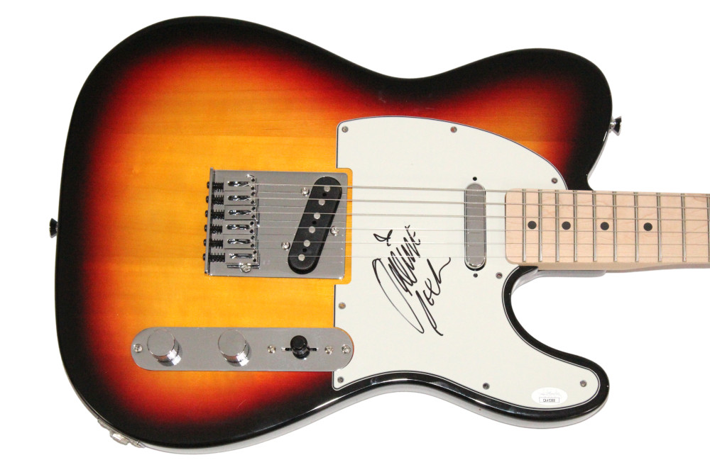 Orville Peck Signed Autograph Fender Telecaster Guitar - Bronco Stampede JSA COA