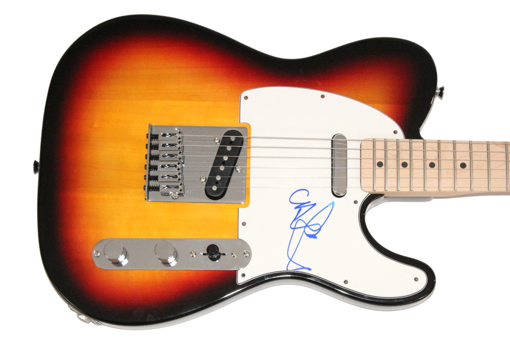 Chris Martin Coldplay Signed Autograph Fender Telecaster Guitar w/ JSA COA