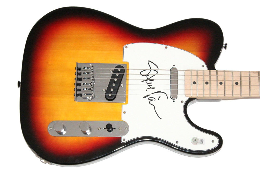 Steve Vai Signed Autograph Fender Telecaster Guitar - Whitesnake w/ Beckett COA
