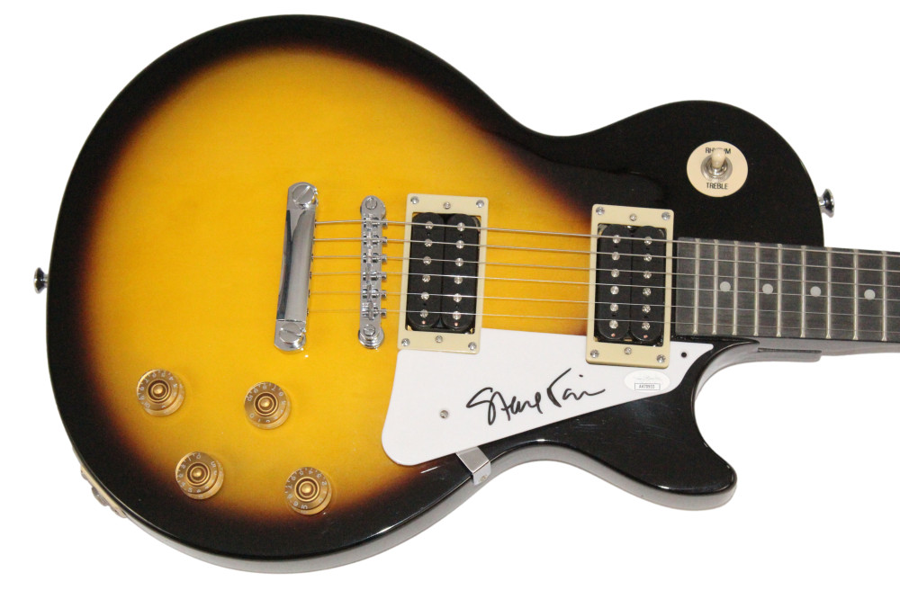 Steve Vai Signed Autograph Full Size Gibson Les Paul Electric Guitar w/ JSA COA