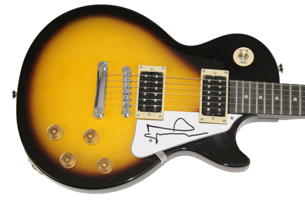 Noel Gallagher Oasis Signed Autograph Gibson Epiphone Les Paul Guitar w/ JSA COA