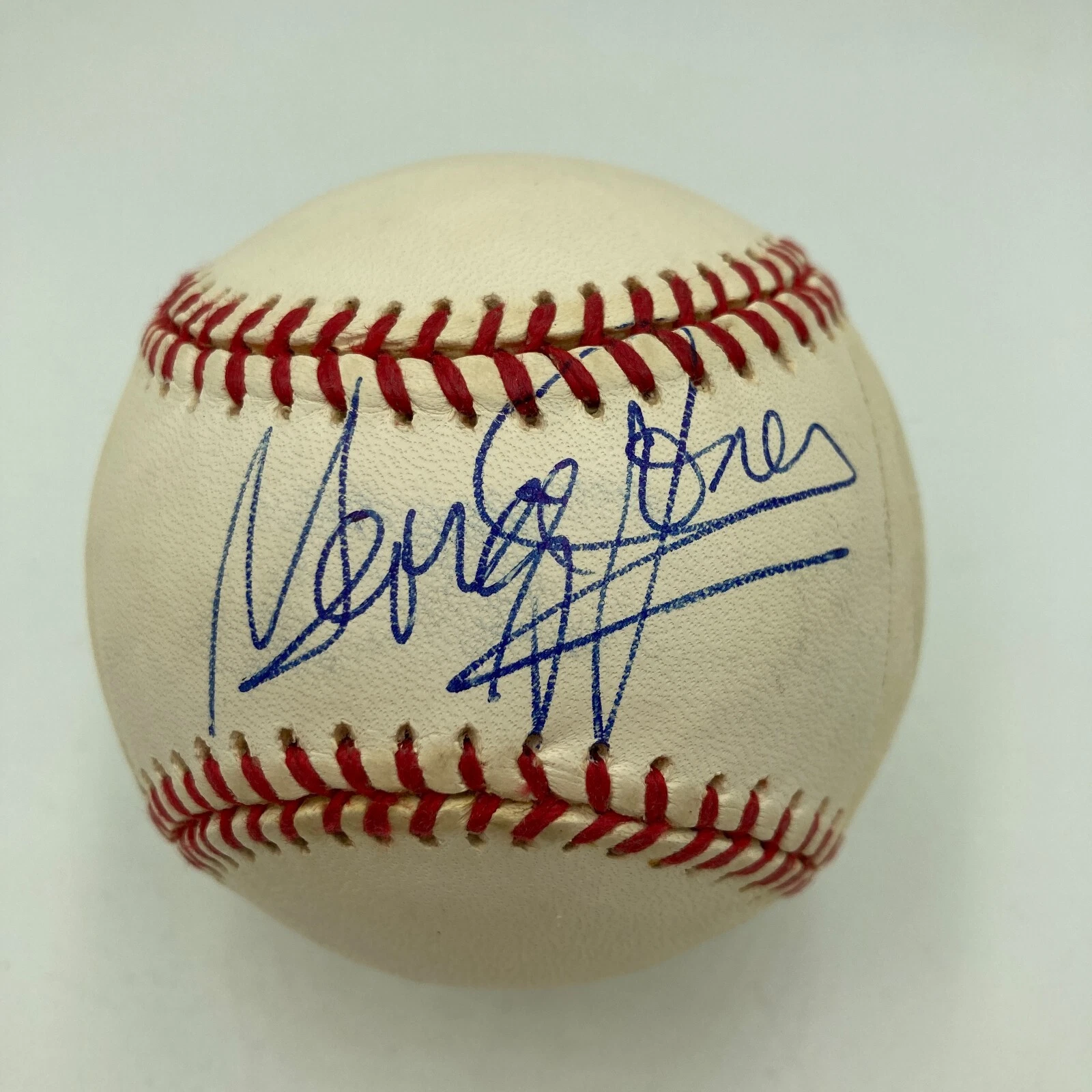 George Jones Signed National League Baseball Beckett Certified Country Singer