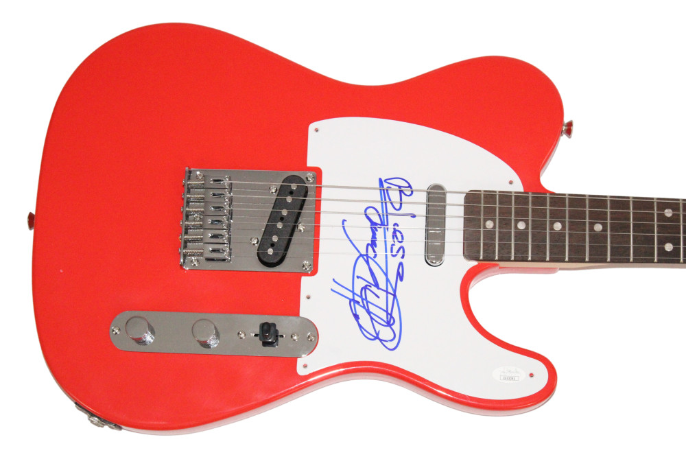 Jimmy Cliff Signed Autograph Full Size Fender Telecaster Guitar w/ JSA COA
