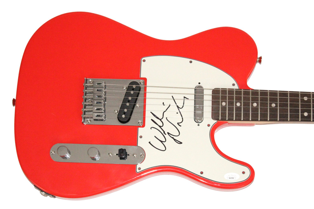 Willie Nile Signed Autograph Full Size Fender Telecaster Guitar w/ JSA COA