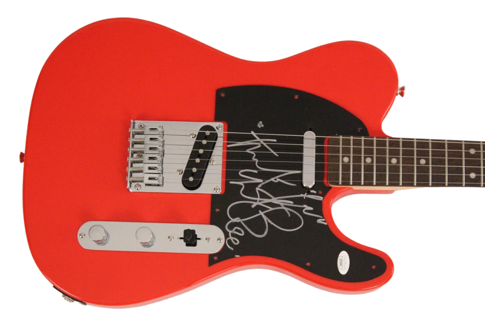 Charlie Watts Signed Autograph Telecaster Guitar The Rolling Stones w/ JSA COA
