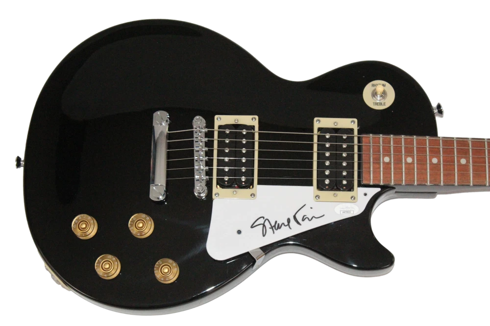 Steve Vai Signed Autograph Full Size Gibson Les Paul Electric Guitar - JSA COA