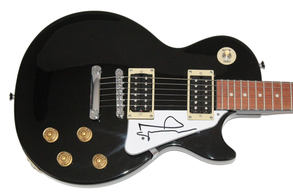 Noel Gallagher Oasis Signed Autograph Gibson Epiphone Les Paul Guitar - JSA COA