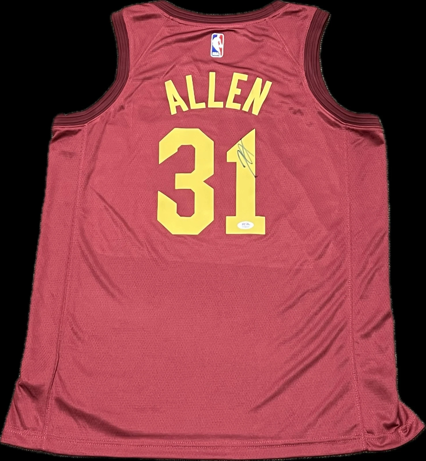 Jarrett Allen Signed Jersey PSA Cleveland Cavaliers Autographed