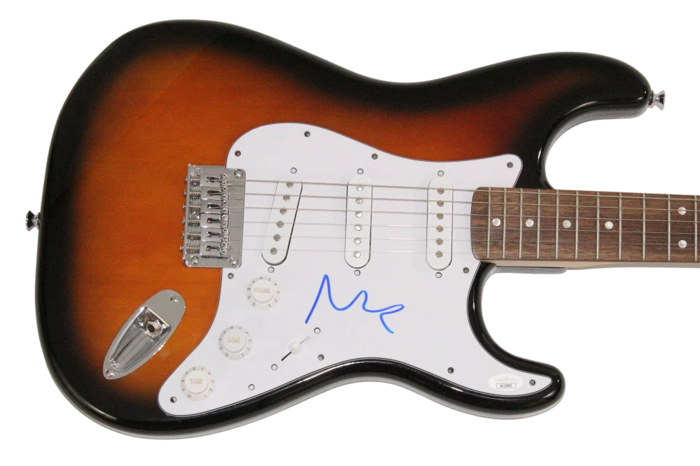 Mick Hucknall Simply Red Signed Autograph Fender Electric Guitar w/ JSA COA