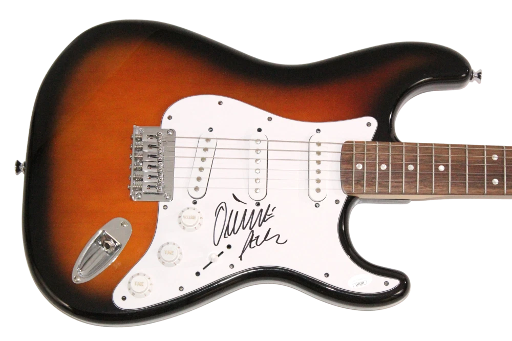 Orville Peck Signed Autograph Fender Electric Guitar - Bronco Pony w/ JSA COA
