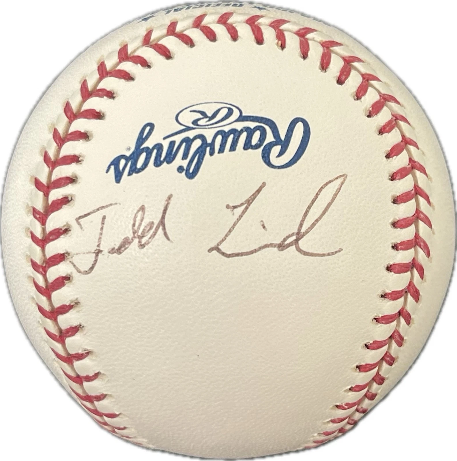 Todd Linden Signed Baseball PSA San Francisco Giants
