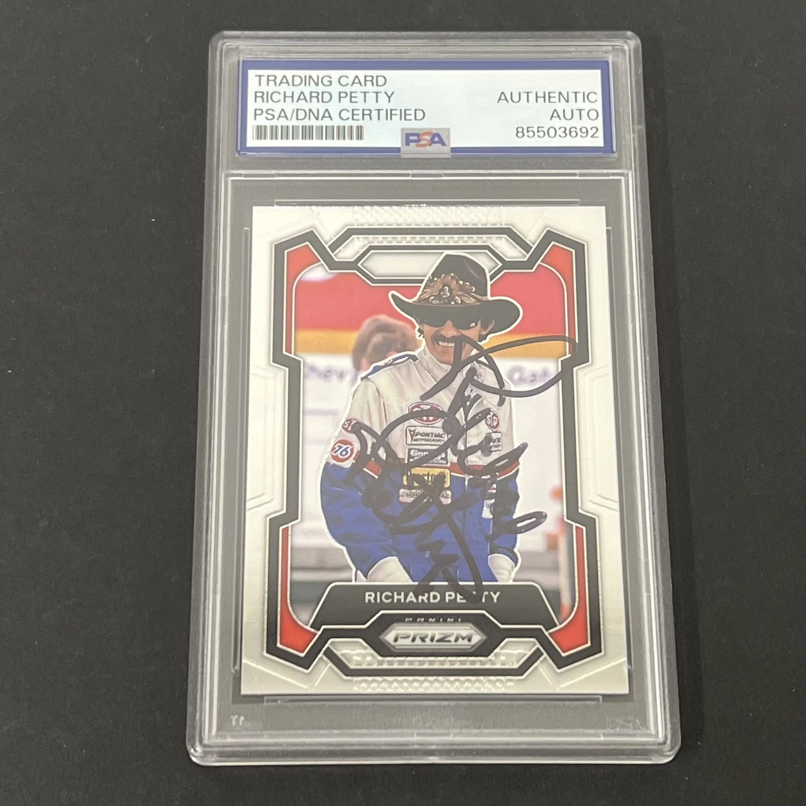 2024 Panini Prizm Racing #99 Richard Petty signed card PSA Auto 10